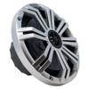 KICKER 8" WhiteSilver Wake Tower LED Marine Speakers 1-Pair with 300 Watt Marine Amplifier view 4