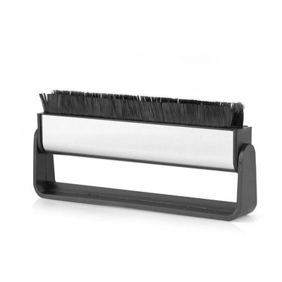 Audio Record Cleaner Brush, Premium Anti Static Carbon Fiber Record Cleaning Brush for Records and Digital Devices ABS Material 11.5cm