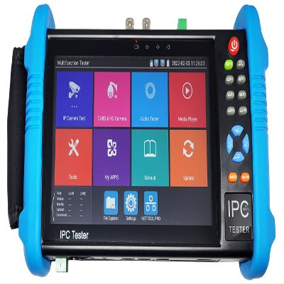 101AV IPS Touch Screen Security CCTV 7 7in1 Test Monitor Support IP cam, Standard Analog Camera (CVBS) & HD TVI/AHD/CVI Camera up to 8MP