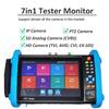 101AV IPS Touch Screen Security CCTV 7 7in1 Test Monitor Support IP cam, Standard Analog Camera (CVBS) & HD TVI/AHD/CVI Camera up to 8MP view 2