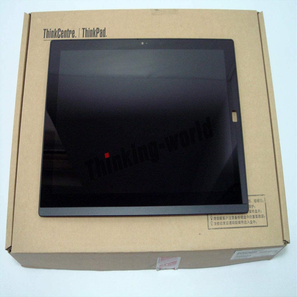 12" FHD+ LCD Screen LED Display + Touch Digitizer + Bezel Frame Assembly for Lenovo ThinkPad FRU: 00NY899 00NY866 00NY883