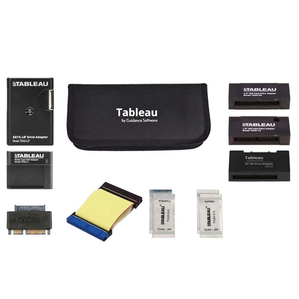 SiForce Tableau TDA Multipack Hard Drive Adapter Pack Bundle with Anti Static Bag