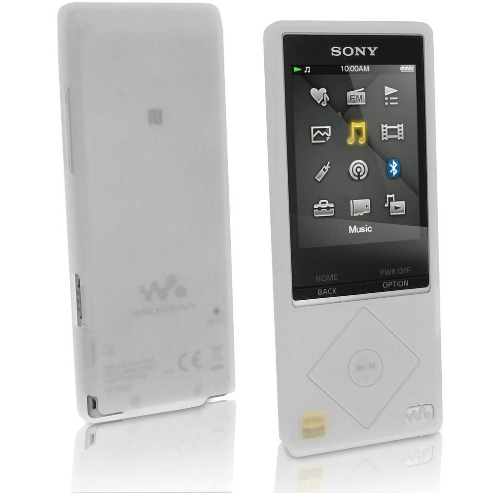 for Sony A15 Case,Silicone Skin Case Cover for Sony Walkman NWZ-A15 NWZ-A17 NW-A25 NW-A27 8GB 16GB 32GB & 64GB(Clear)