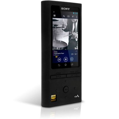 Anti-Fall Shockproof Silicone Gel Skin Case for Sony Walkman NWZ ZX100 NW-ZX100(Black)