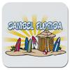 Makoroni - Sanibel Florida - Non-Slip Rubber Gaming Office Mousepad, #f95 view 1