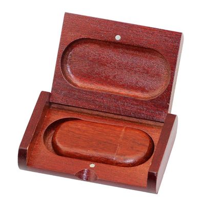 32GB Wood Box Model 3.0 USB Flash Drive Pen Drive Data Storage Thumb Drive Memory Stick USB Drive USB Stick USB 3.0 Flash Drive PenDrive U Disk Flash Memory Flash Disk - Red