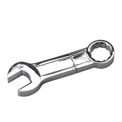 32GB Metal Wrench Model 3.0 USB Flash Drive Pen Drive Data Storage Thumb Drive Memory Stick USB Drive USB Stick USB 3.0 Flash Drive PenDrive U Disk Flash Memory Flash Disk - Silver