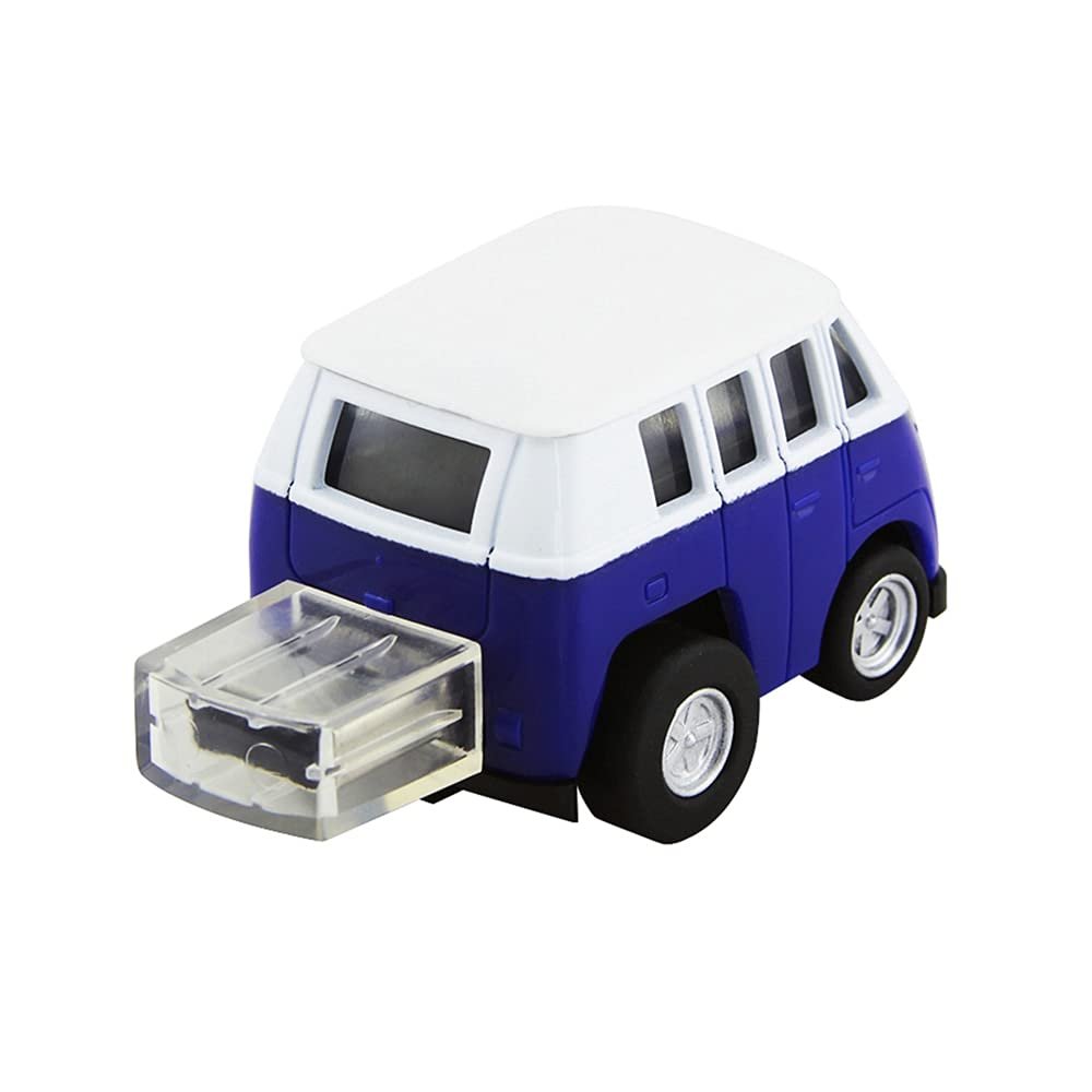32GB Bus Model 3.0 USB Flash Drive Pen Drive Data Storage Thumb Drive Memory Stick USB Drive USB Stick USB 3.0 Flash Drive - Dark Blue