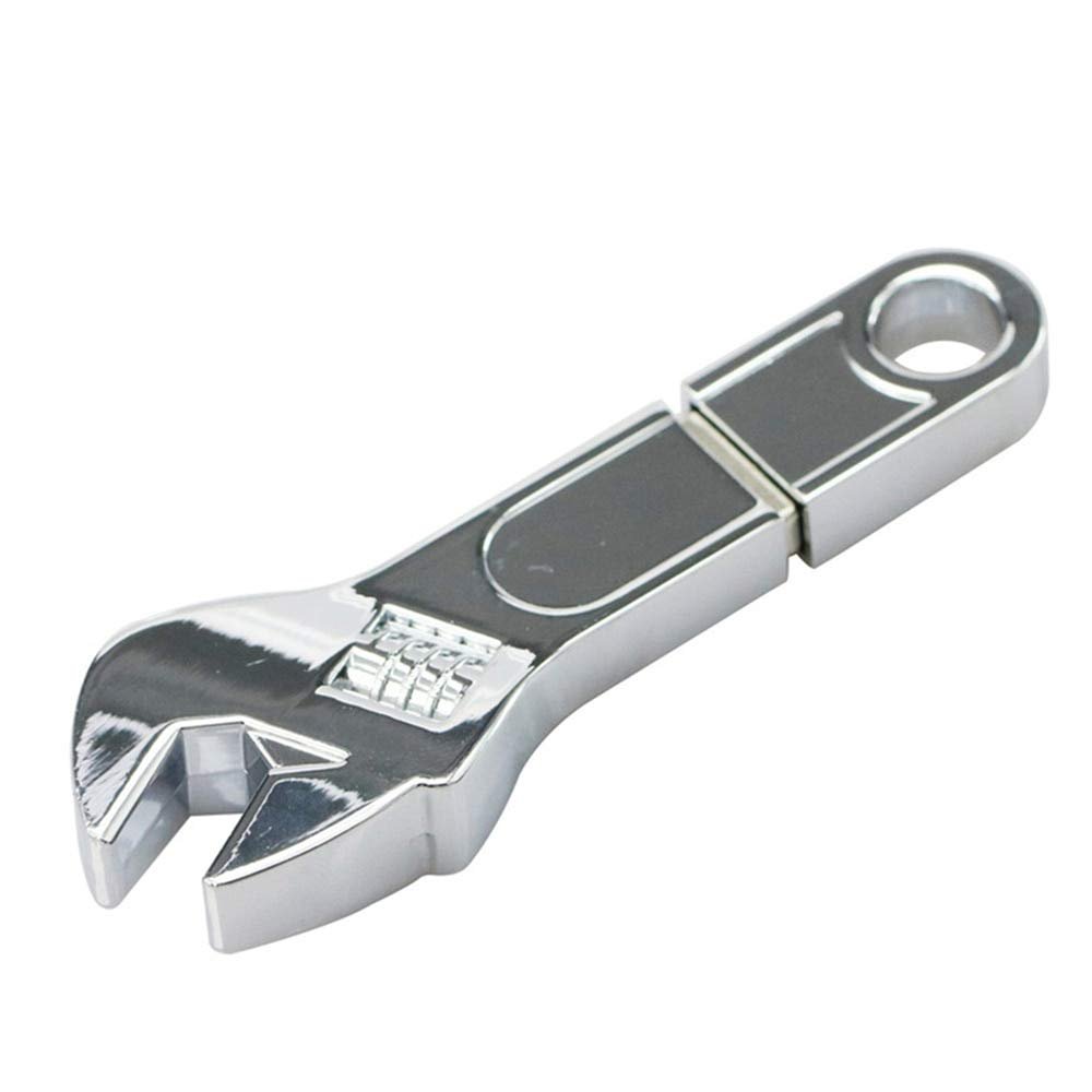 16GB Metal Wrench Model 3.0 USB Flash Drive Pen Drive Data Storage Thumb Drive Memory Stick USB Drive USB Stick USB 3.0 Flash Drive PenDrive U Disk Flash Memory Flash Disk - Silver
