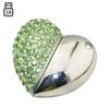 32GB Metal Heart Model 3.0 USB Flash Drive Pen Drive Data Storage Thumb Drive Memory Stick USB Drive USB Stick USB 3.0 Flash Drive PenDrive U Disk Flash Memory Flash Disk - Green view 2