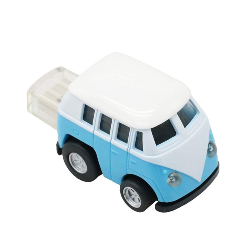 16GB Bus Model 3.0 USB Flash Drive Pen Drive Data Storage Thumb Drive Memory Stick USB Drive USB Stick USB 3.0 Flash Drive - Light Blue