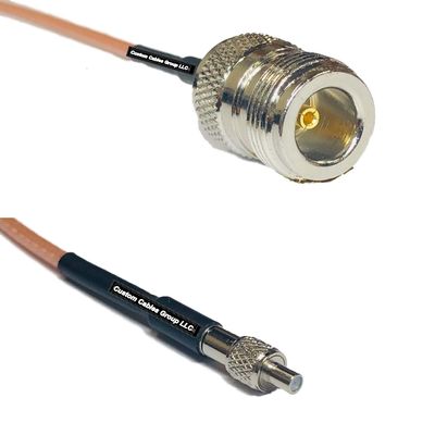 1 feet RG316 N Female to TS-9 Female RF Pigtail Coaxial Cable