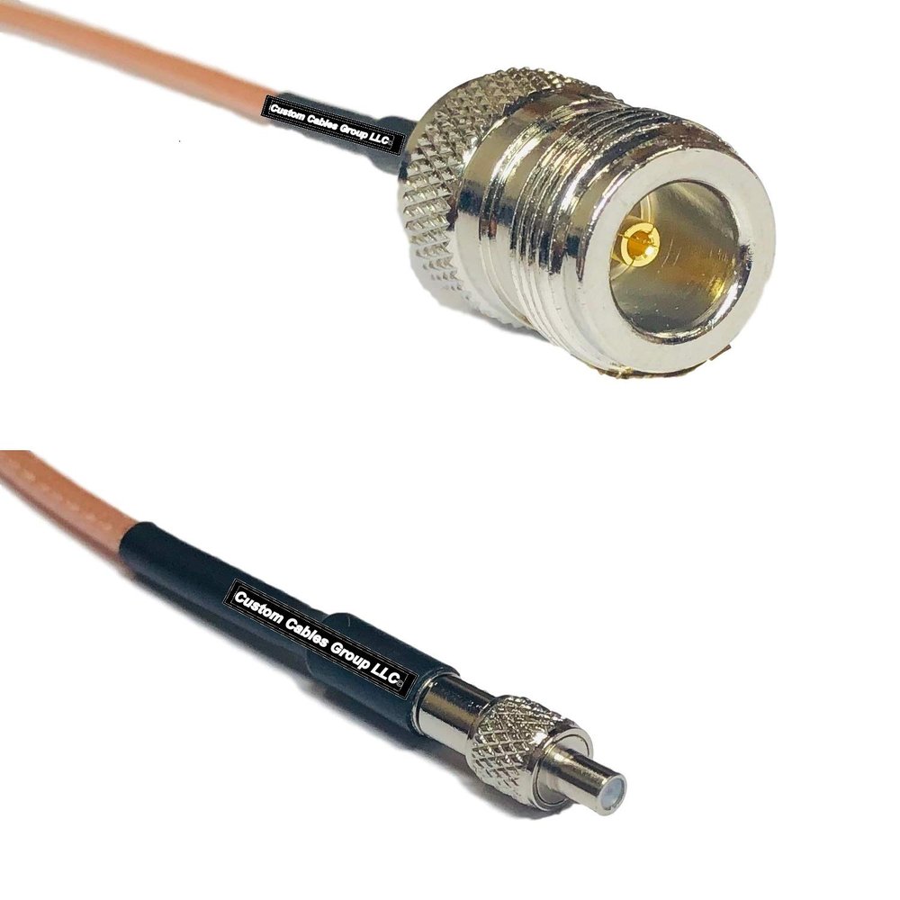 1 feet RG316 N Female to TS-9 Female RF Pigtail Coaxial Cable