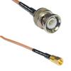 6 feet RG316 BNC Male to SMC Female RF Pigtail Coaxial Cable view 1