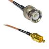 1 feet RG316 BNC Male to RCA Male RF Pigtail Coaxial Cable view 1