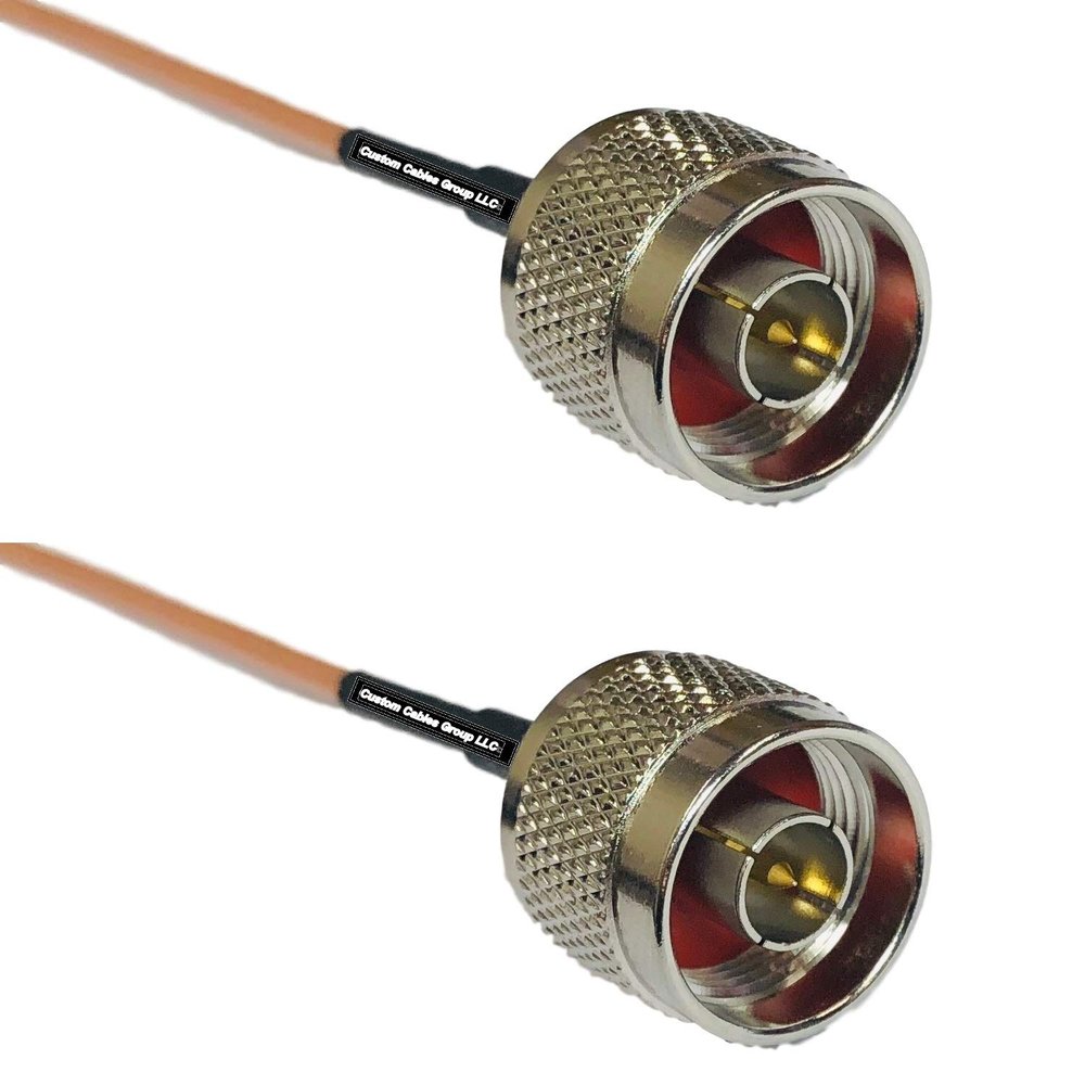 0.5 feet RG316 N Male to N Male RF Pigtail Coaxial Cable