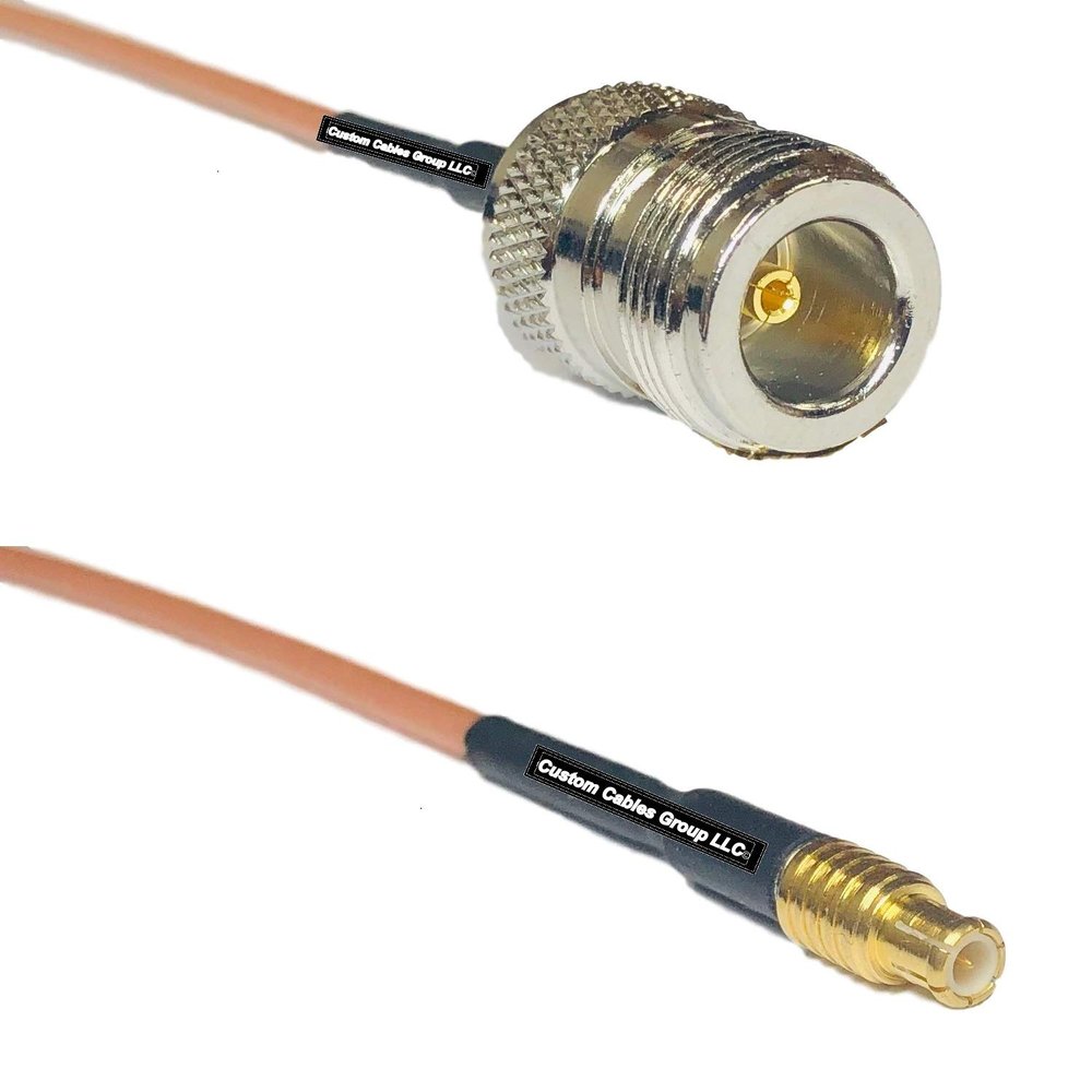 1 feet RG316 N Female to MCX Male RF Pigtail Coaxial Cable