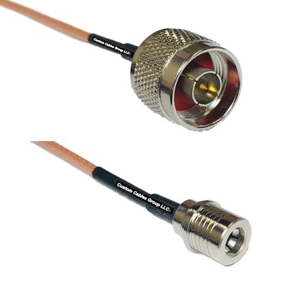 3 feet RG316 N Male to QMA Male RF Pigtail Coaxial Cable
