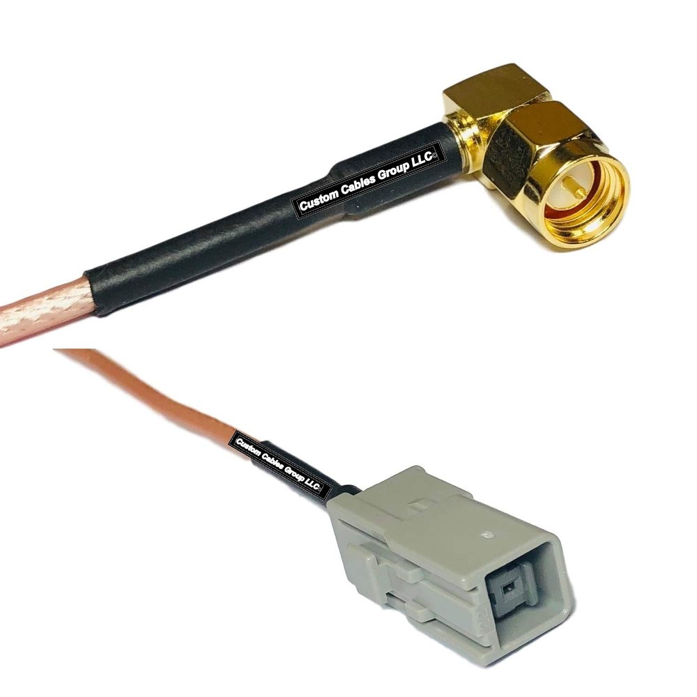 1 feet RG316 SMA Male Angle to GT5-1S RF Pigtail Coaxial Cable