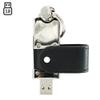 32GB PU Keychain 3.0 USB Flash Drive Pen Drive Data Storage Thumb Drive Memory Stick USB Drive USB Stick USB 3.0 Flash Drive PenDrive U Disk - Black view 3