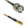 1 feet RG316 BNC Male to SSMB Female RF Pigtail Coaxial Cable view 1