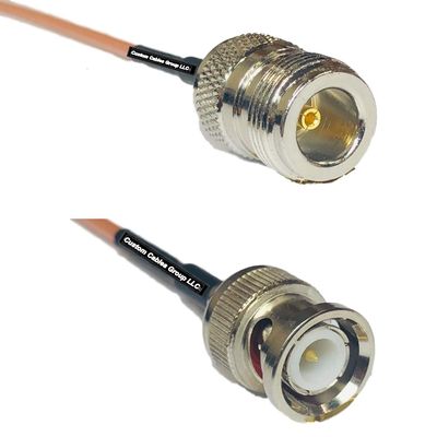 0.5 feet RG316 N Female to BNC Male RF Pigtail Coaxial Cable