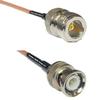 0.5 feet RG316 N Female to BNC Male RF Pigtail Coaxial Cable view 1