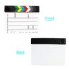 Coolbuy112 Acrylic Film Directors Clapboard, Hollywood Filming Slate Movie Clapboard Decoration Larger Scene Clapper Board with a Magnetic Blackboard Eraser and Two Custom Pens view 4
