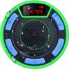 Bluetooth Speakers, DuoTen IPX7 Waterproof Wireless Portable Bluetooth Speakers w/LED Display, FM Radio, Suction Cup, Light Show, Loud Stereo Sound and Bass for Shower, Pool, Party, Travel, Outdoors view 1