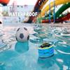 Bluetooth Speakers, DuoTen IPX7 Waterproof Wireless Portable Bluetooth Speakers w/LED Display, FM Radio, Suction Cup, Light Show, Loud Stereo Sound and Bass for Shower, Pool, Party, Travel, Outdoors view 2