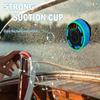 Bluetooth Speakers, DuoTen IPX7 Waterproof Wireless Portable Bluetooth Speakers w/LED Display, FM Radio, Suction Cup, Light Show, Loud Stereo Sound and Bass for Shower, Pool, Party, Travel, Outdoors view 4