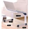 Tables HUAHUA Laptop Desk - Office Stand Computer Desk, Bed Raised Desktop Lazy, Black and White (Color : White, Size : 30x24cm) view 3