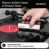 9-in-1 Vinyl Record Cleaning Kit Anti-Static Cleaner, Carbon Fiber & Velvet Brushes, Stylus Gel, Microfiber Cloth, Mitts & Label Protector for LP Care view 4