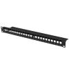 Lanberg Keystone Patch Panel 19'', 24 Port 1U, Black view 4