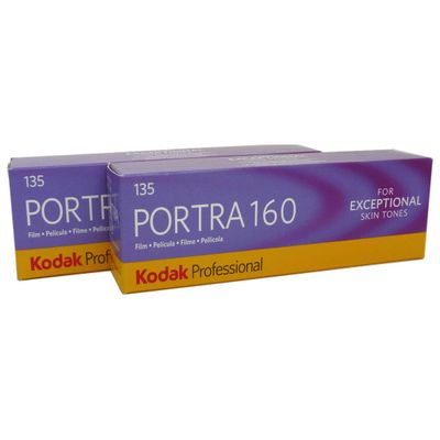 Kodak Professional Color Negative Portra 160 35mm 36 Exposures 5P x 2 (Pack of 10)
