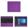 Decalrus - Protective Decal for Lenovo ThinkPad E595 (15.6" Screen) Laptop Purple Carbon Fiber Skin case Cover wrap CFlenovoThinkpad15_E595Purple view 1