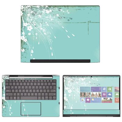 Decalrus - Protective Decal Floral Skin Sticker for Dell Inspiron i7391 2-in-1 (13.3" Screen) case Cover wrap DEinspiron2in1_I7391-78