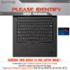 Decalrus - Protective Decal Paint Skin Sticker for Lenovo ThinkPad X1 Extreme (2nd Gen.) (15.6" Screen) case Cover wrap LEthnkpdX1extreme_2gen-236 view 2