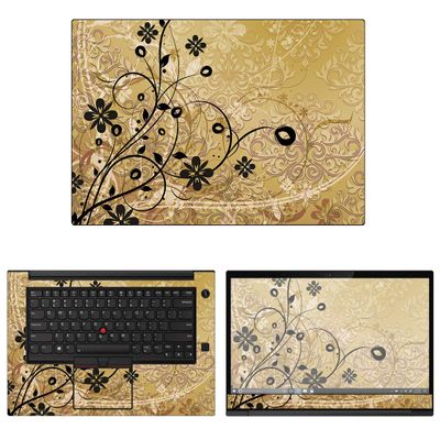 Decalrus - Protective Decal Floral Skin Sticker for Lenovo ThinkPad X1 Extreme (2nd Gen.) (15.6" Screen) case Cover wrap LEthnkpdX1extreme_2gen-167