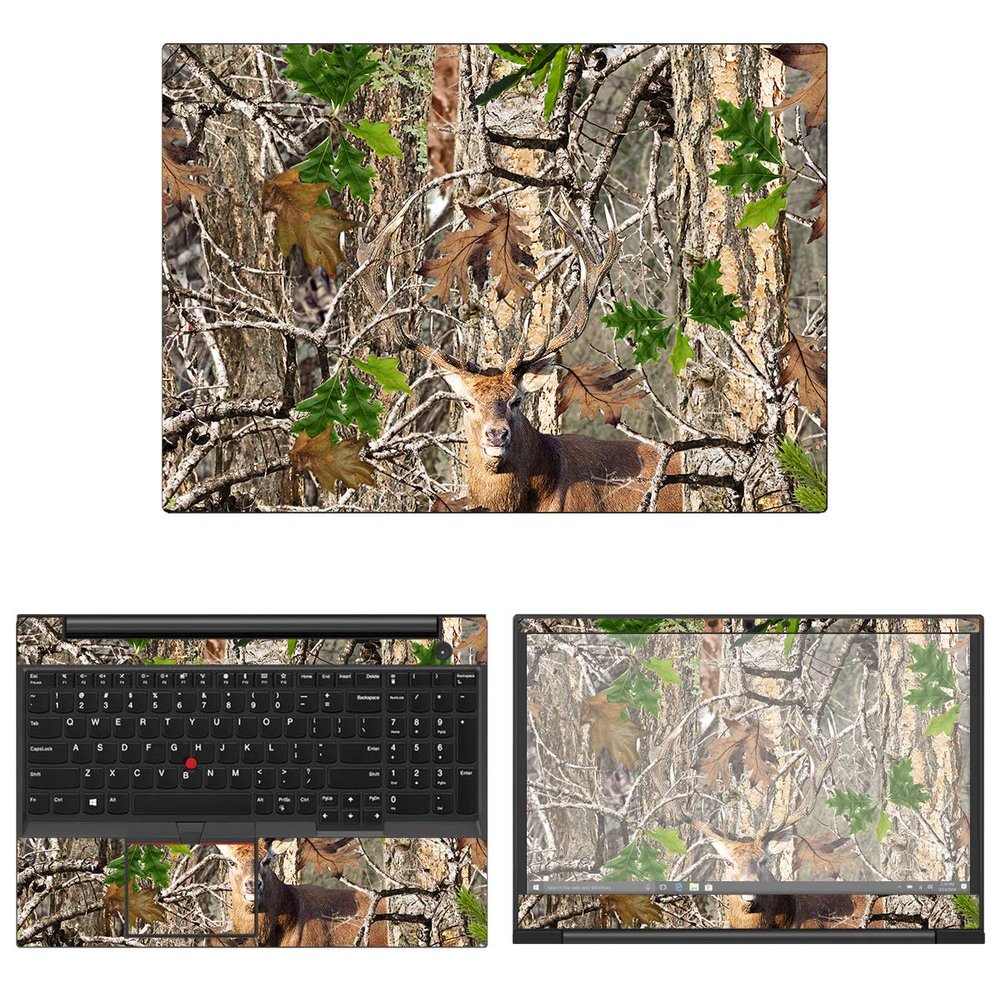 Decalrus - Protective Decal Camo Skin Sticker for Lenovo ThinkPad E595 (15.6" Screen) case Cover wrap LEthinkpad15_E595-217