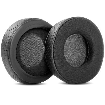 YDYBZB Ear Pads Cushions Earpads Replacement Compatible with M-Audio Studiophile Q40 Headphones Fabric Black