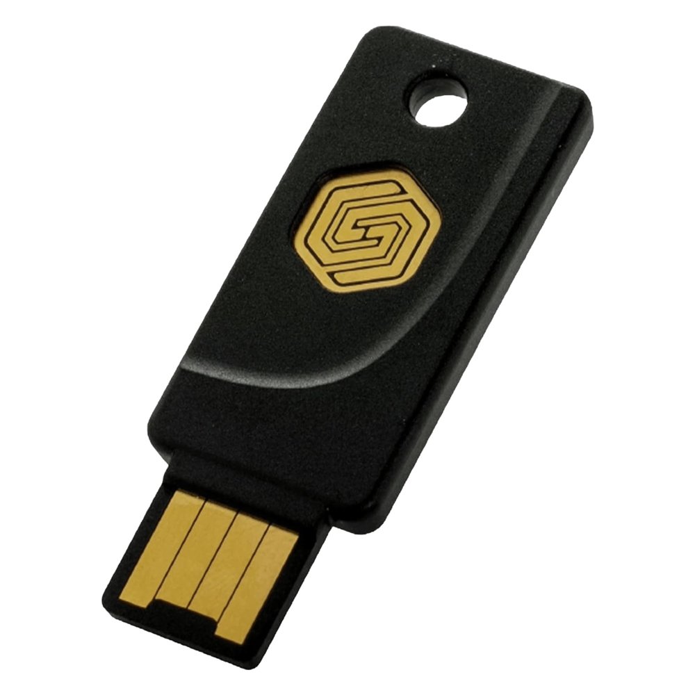 GoTrust Idem Key A USB Security Key with NFC, FIDO2 L2 Certified 2FA Hardware Key, Passwordless Login, U2F OTP PIV, IP68 Waterproof, for Windows Mac iPhone Android