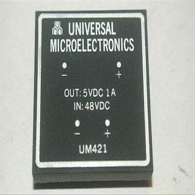 Universal UM421 Out: 5VDC 1A in: 48VDC 1/2 Brick 2X2 INCH Square PC Mount Qty-1