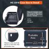 Lykus HC-3310 Waterproof Hard Case with Customizable Foam Insert, Interior Size 12.99x8.27x5.31 in, Suitable for pistol,camera,lens,drone,mic,flashlight,telescope,action cam,electronics,tools,and more view 3