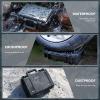 Lykus HC-3310 Waterproof Hard Case with Customizable Foam Insert, Interior Size 12.99x8.27x5.31 in, Suitable for pistol,camera,lens,drone,mic,flashlight,telescope,action cam,electronics,tools,and more view 4