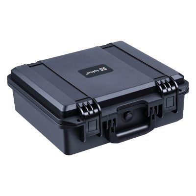 Lykus HC-3510 Waterproof Hard Case with Customizable Foam Insert, Interior Size 13.78x11.81x5.12 in,Suitable for camera,lens,drone,mic,flashlight,telescope,action cam,electronics,tools,and more