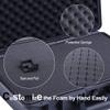 Lykus HC-3810 Waterproof Hard Case with Customizable Foam Insert, Interior Size 14.96x11.02x5.3 in, Suitable for camera,lens,drone,mic,flashlight,telescope,action cam,electronics,tools,and more view 3