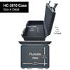 Lykus HC-3810 Waterproof Hard Case with Customizable Foam Insert, Interior Size 14.96x11.02x5.3 in, Suitable for camera,lens,drone,mic,flashlight,telescope,action cam,electronics,tools,and more view 4