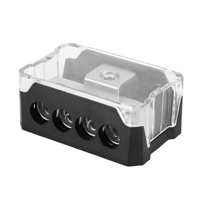 Car Power Ground Distribution, Car Audio Power Supply Distribution 1 * 0GA in 4 * 4GA Out Block Splitter
