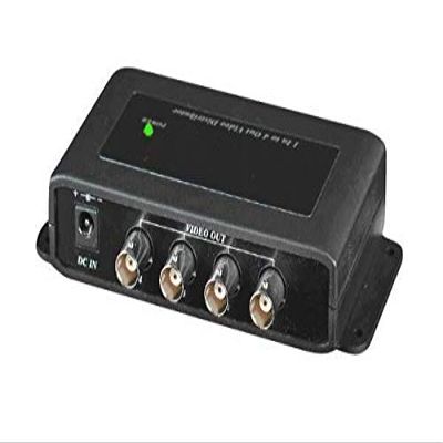 1 Input to 4 Output Video Distribution Amplifier HDTVI, AHD, CVI, CVBS